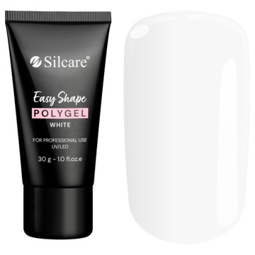 Silcare Easy Shape Polygel Akrylożel do paznokci White 30g