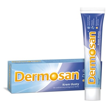 Zestaw 5 opakowań Krem nawilżający do twarzy Dermosan 0SPF dzień i noc 40ml