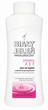 Biały Jeleń Płyn do kąpieli i pod prysznic witamin
