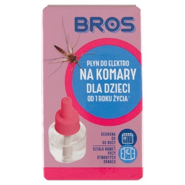 Płyn przeciwko komarom KIDS do BROS ELEKTRO Bros 40 ml