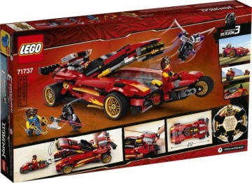 LEGO Ninjago Ниндзяспидер X-1 71737