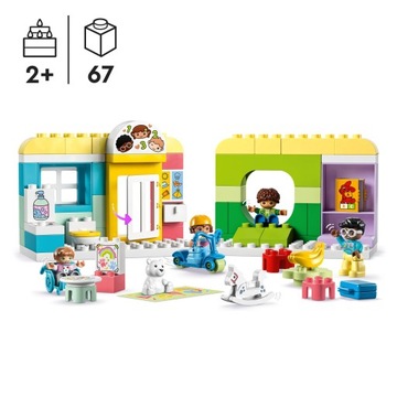 LEGO Duplo 10992 Детский сад 4 фигурки 2+