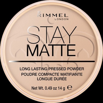 RIMMEL STAY MATTE МАТИРУЮЩАЯ ПУДРА 005 ШЕЛКОВЫЙ БЕЖЕВЫЙ