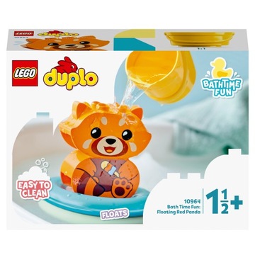 LEGO Duplo 10964 Zabawa w kąpieli: pływająca czerwona panda