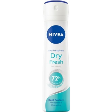 NIVEA DRY FRESH ANTYPERSPIRANT DLA KOBIET SPRAY 150 ML