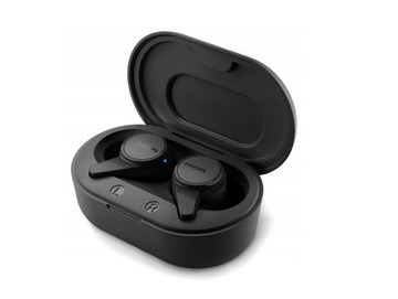БЕСПРОВОДНЫЕ НАУШНИКИ PHILIPS TAT1207BK ЧЕРНЫЕ TWS BLUETOOTH ОРИГИНАЛ