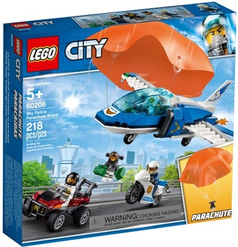 LEGO 60208 City Aresztowanie spadochroniarza