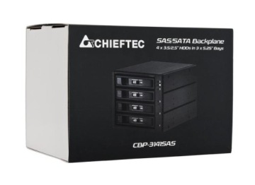 Chieftec CBP-3141SAS панель с отсеком для диска черная