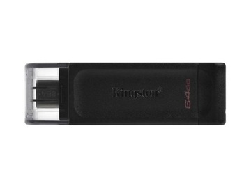 ФУНКЦИОНАЛЬНЫЙ накопитель Kingston DataTraveler 70 64 ГБ 64 ГБ