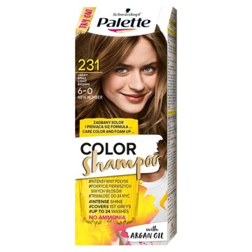 Palette szampon koloryzujący 231 Jasny brąz (6-0)