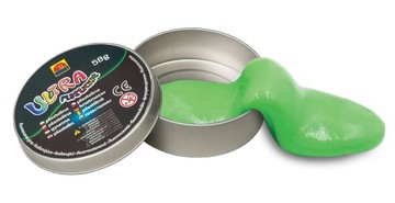 Волшебный пластилин, светящийся темно-зеленым цветом.