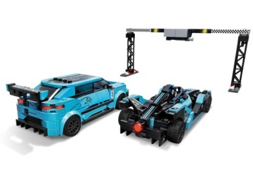 LEGO 76898 Автомобиль Formula Jaguar Racing GEN2 и магазин I-PACE