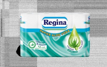REGINA PAPIER TOALETOWY ALOE VERA 12 ROLEK