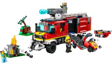 OUTLET LEGO City Внедорожный грузовик Пожарная машина Автоматический набор 60374