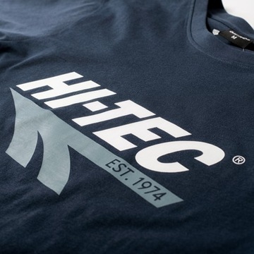 HI-TEC T-Shirt Koszulka MĘSKA RETRO Granatowy