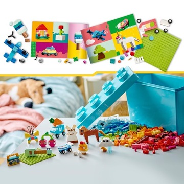 LEGO Classic 11038 Creative Box с разноцветными кубиками