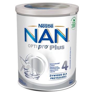 Mleko modyfikowane Nestle NAN OPTIPRO Plus 4 - 800g