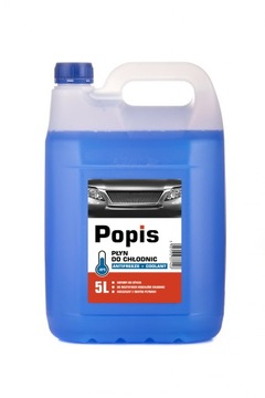 PŁYN DO CHŁODNIC POPIS NIEBIESKI 5 L