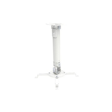 Techly Ramię sufitowe do projektora 38-58cm 13,5kg srebrne