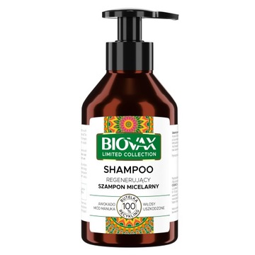 Biovax Limited regenerujący szampon Avocado Miód