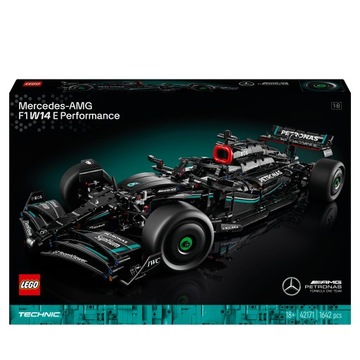 LEGO Technic 42171 МОДЕЛЬ Mercedes-AMG F1 W14 E Performance с откидным механизмом