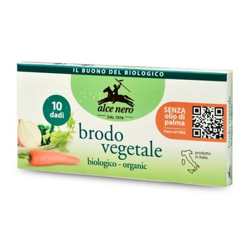 VEGE ОВОЩНОЙ КУБ БИО Бульон Alce Nero 100г