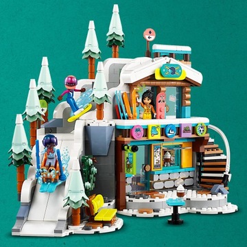 LEGO - FRIENDS - ЛЫЖНАЯ СКЛОН И КАФЕ - 41756