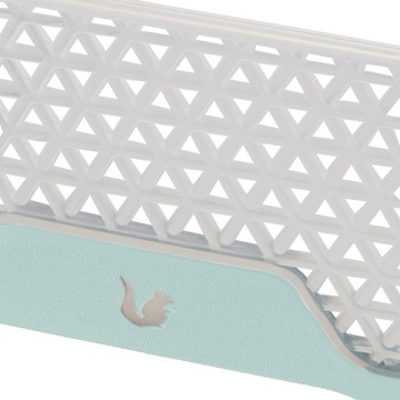 Универсальная корзина, белый пластик.