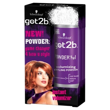 Got2b Powder'Ful пудра для волос 10 мл