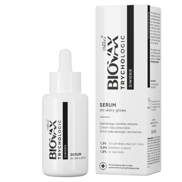 Biovax Trychologic Siwienie serum 50ml