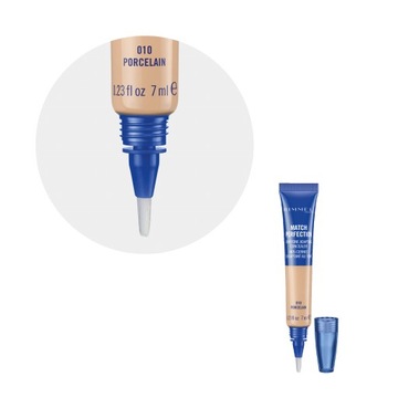 RIMMEL MATCH PERFECTION Консилер 010 ФАРФОР 7мл