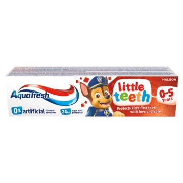 Aquafresh Little Teeth Зубна паста з фтором для дітей 0-5 років, 50 мл