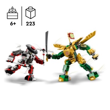 LEGO Ninjago Битва Ллойда с мехом EVO 71781