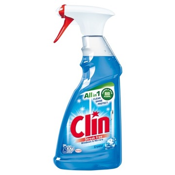 Płyn Clin 0,5l mycie szyb i luster