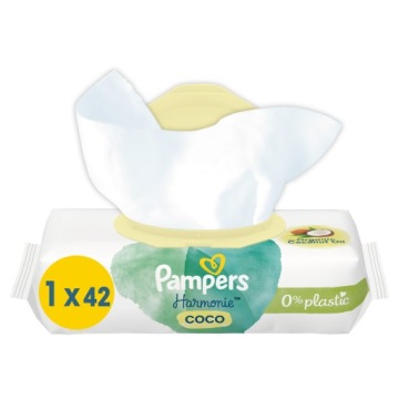 ИЗ ГЕРМАНИИ | Влажные салфетки Pampers Harmonie Coco 42 шт.