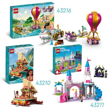 LEGO DISNEY PRINCESS 43216 Путешествие принцессы