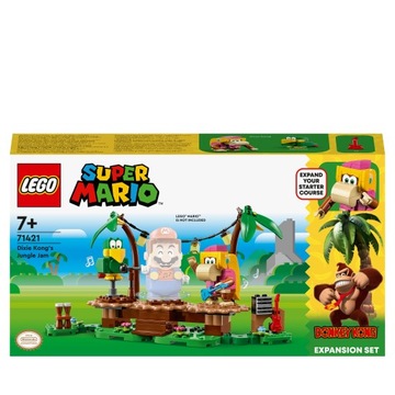 РАСШИРЕННЫЙ НАБОР LEGO SUPER MARIO DIXIE KONG CONCERT JUNGLE CONCERT 71421