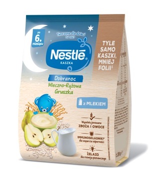 Каша Нестле молочно-рисово-грушевая для детей с 6 месяцев 230г