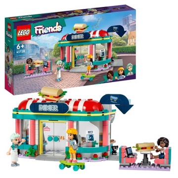 LEGO FRIENDS 41728 Набор HEARTLAKE DOWNTOWN BAR, ресторан-кафе