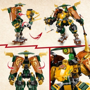 LEGO NINJAGO - Команда роботов-ниндзя Ллойда и Арина (71794) +Сумка +Каталог