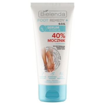 BIELENDA FOOT REMEDY S.O.S. SERUM-KURACJA zniszczona skóra stóp 40% mocznik