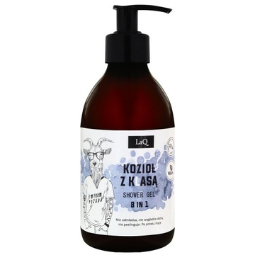 LaQ KOZIOŁ Z KLASĄ ŻEL POD PRYSZNIC 8 W 1 DLA FACETÓW- 500 ML