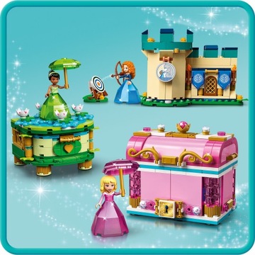 LEGO Disney Princess 43203 Очарованные создания Авроры, Мериды и Тианы