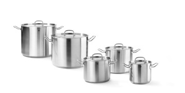 Высокая кастрюля Kitchen Line с крышкой, диаметр 9 л. 240 х 200 ч — Хенди 837306