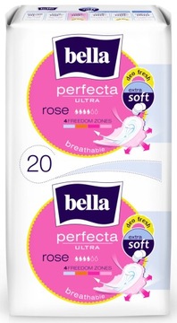 PODPASKI BELLA PERFECTA ULTRA Rose 20 szt.