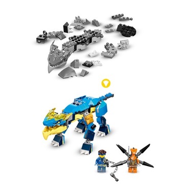 LEGO NINJAGO Smok gromu Jaya EVO 71760