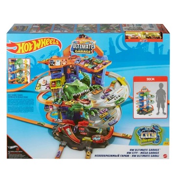 HOT WHEELS CITY TOR SAMOCHODOWY ATAK SMOKA NA STRAŻ POŻARNĄ HDP03