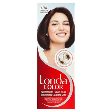 Londa color Cream Farba Do Włosów 4/76 Ciemny Kasztan