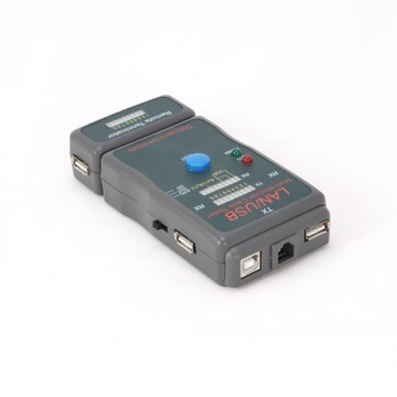 Диодный тестер для кабелей RJ4 5, RJ11, UTP, STP, USB AA/AB