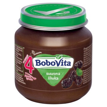 BoboVita Suszona śliwka po 4 miesiącu 125 g